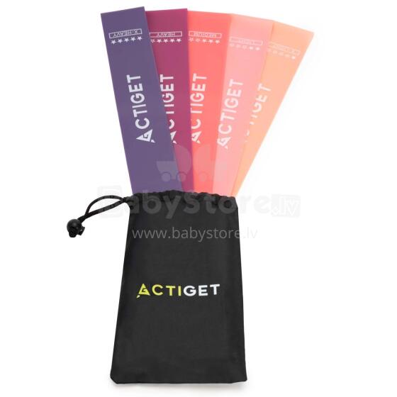 Resistance bands for exercise 5 pcs ACT0105