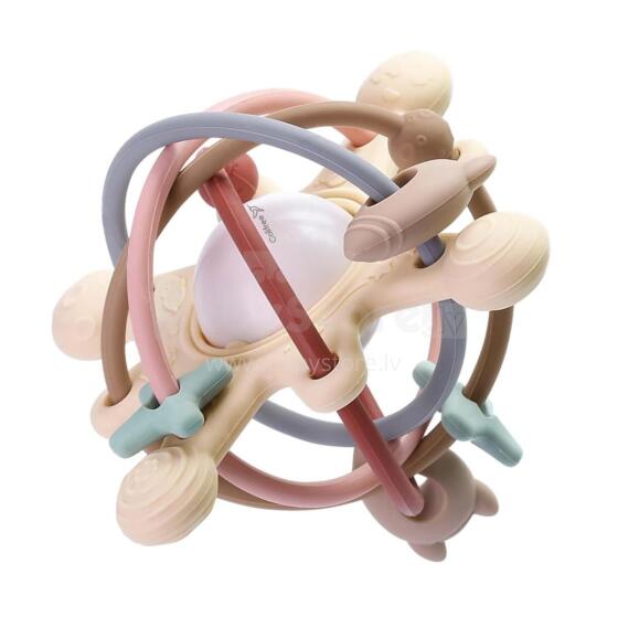 Colifree® Silicone Teething Ball  Art.278764    Silicone rattle (100% natural)