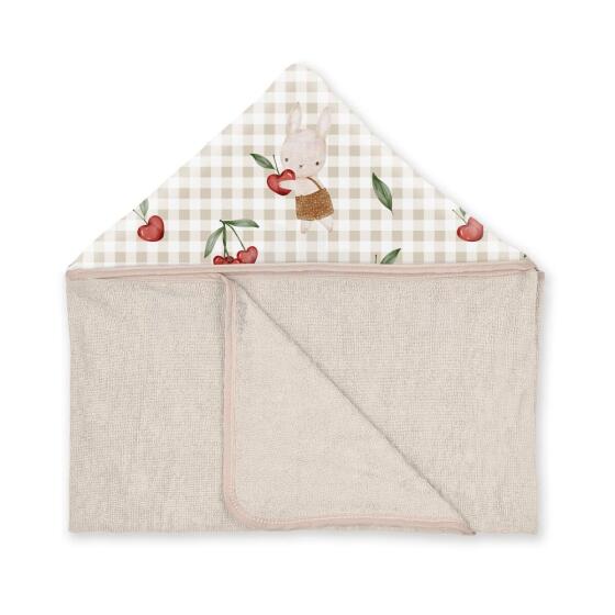 ALBERO MIO Bamboo Towel BABY CP5 Cherry Fun