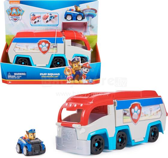PAW PATROL - Mini Patroller Pup Squad Team Vehicle with Chase art.278847