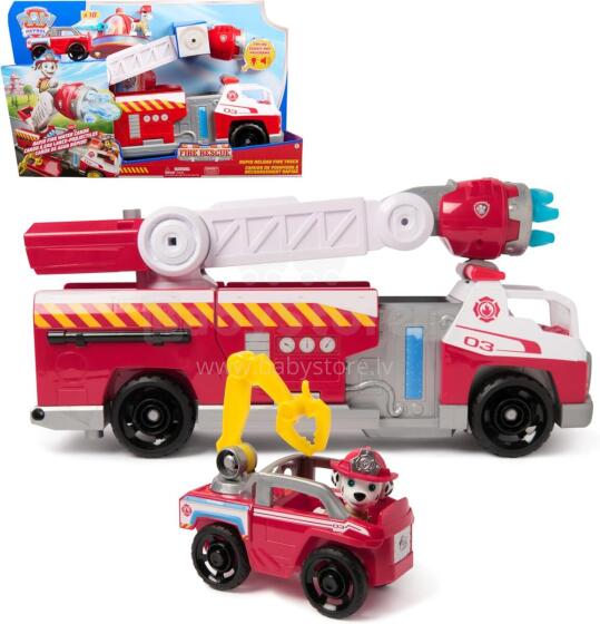 PAW PATROL Fire Rescue Marshalls Deluxe Fire Truck art.278849