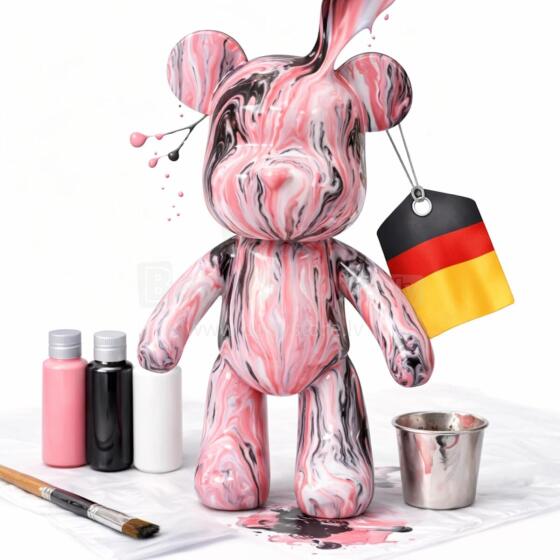 DIY Painting Liquid Bear Figure Kit - Home Decorations Art.278855