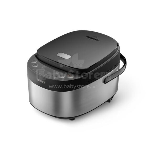 PHILIPS 3000. sērijas Mini rīsu vārāmais katls, pelēks