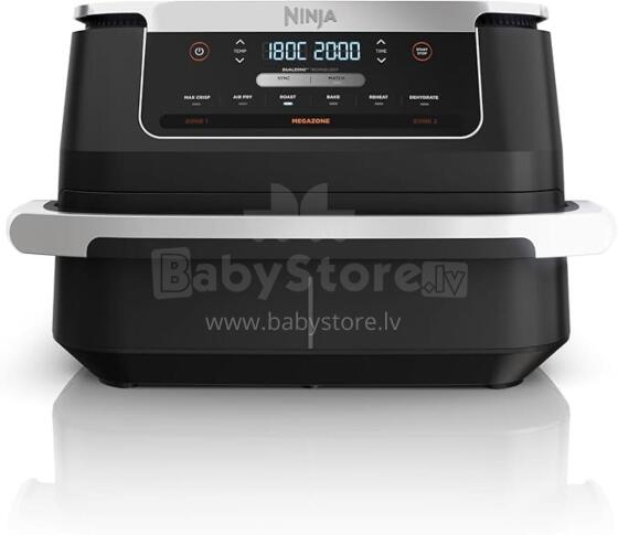 Ninja FlexDrawer dubultais karstā gaisa katls, 6.6l, 6in1, ‎2470W, melns