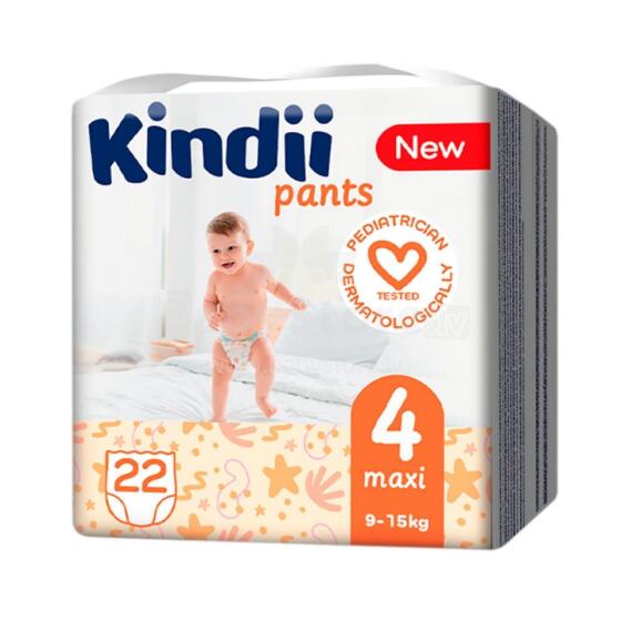 Diapers Kindii maxi size 4 (9-15 kg) 22 pcs.