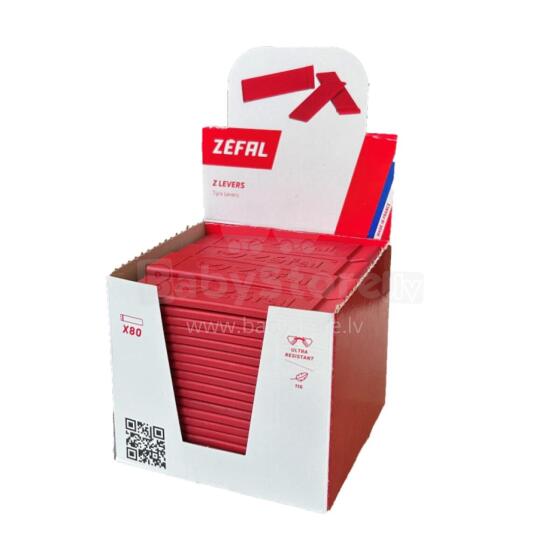 ZEFAL Z-LEVERS TYRE LEVERS - 80 PC COUNTER DISPLAY