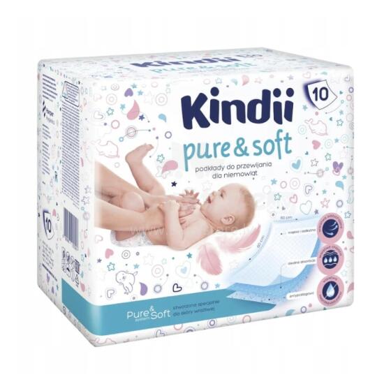 Baby sheets Kindii Pure&amp;amp; Sof 10 pcs. 60x60cm