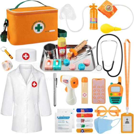 Bebe Basic Doctor Set  Art.279975 Drosmīgā ārsta komplekts