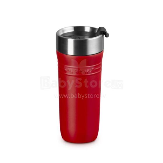 Thermo mug ON THE GO 350ml red