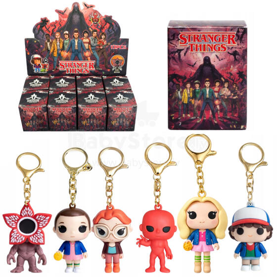 BRELOK GUMOWY STRANGER THINGS