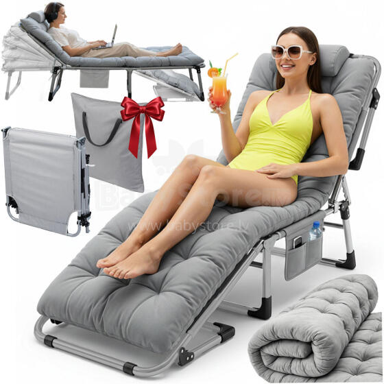 Folding Camping Bed Garden Lounger ChillWell Dream Sofotel
