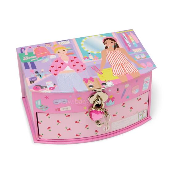 Lockable Jewelry Box, Stylish Friends