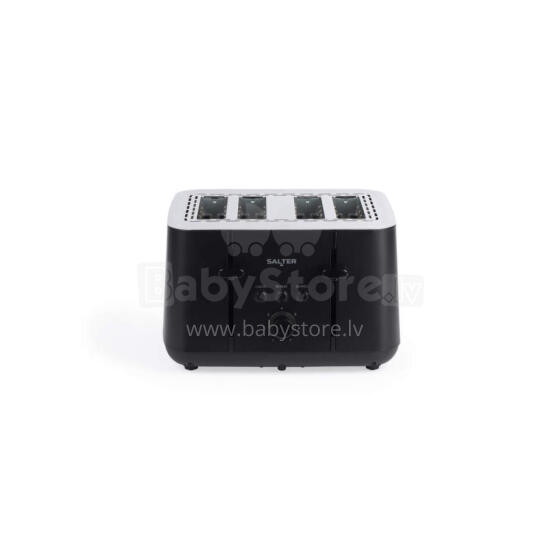 Salter EK5565MBLKFVDE Kuro 4-Slice Toaster