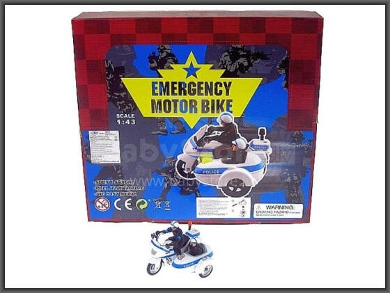 Motosikls ar skaņu 9 CM