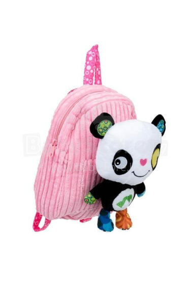Mugursoma - Rozā panda