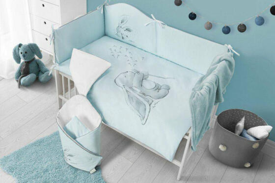 Bedding set - 5 parts - 120/90/180 - ANDRE - TURKUS