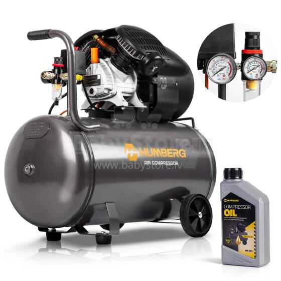 Oil Air Compressor 100l 8 bar Humberg HM-257