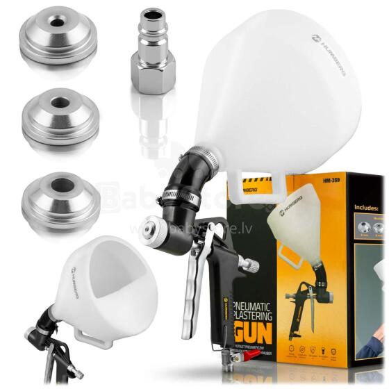 Pneumatic plastering spray gun for wall painting 6l Humberg HM-259