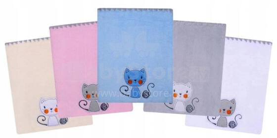 Blanket -  575 - CORAL - size 80x90