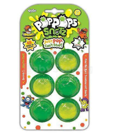 POP POPS SNOTZ 6 PAKAS