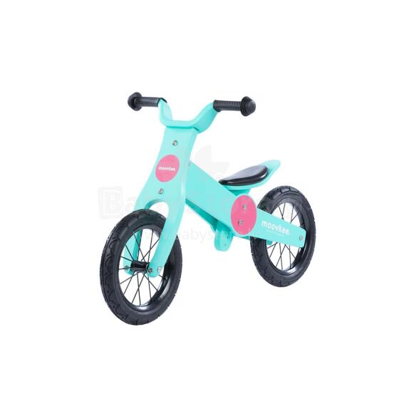 Balance Bike - Koka - 0C074 - JACK - SALDS ROZĀ UN BĒRNU ZILĀ - MOOVKEE