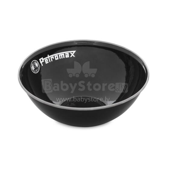PETROMAX enamel bowl, black, pcs, 1l