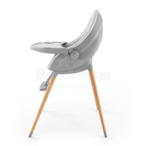 Kinderkraft Fini Up  2-in-1 Art.281215 Grey Augstais Krēsls