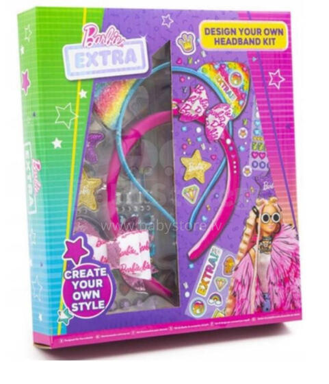 - BARBIE-design your own headband kit