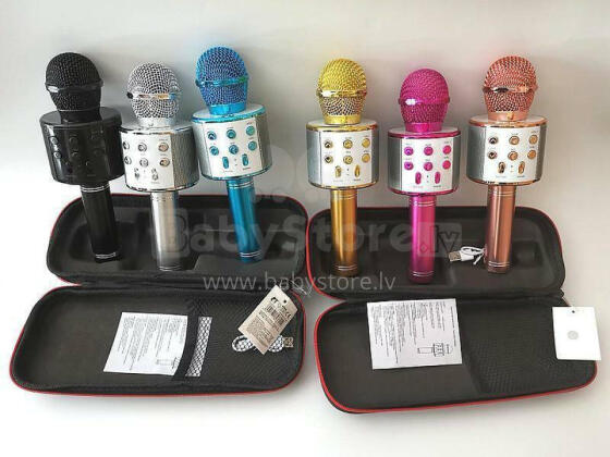 Karaoke microphones  - 533554 - with speaker and USB