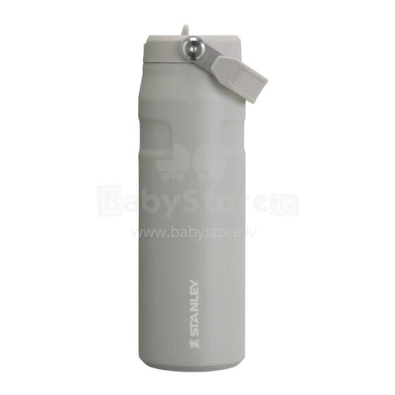 Thermos bottle with straw The IceFlow Bottle Flip Straw 2.0 0.71L light gray