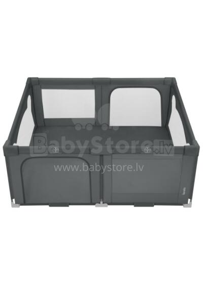 LIONELO Folding Playpen Florence Grey Graphite