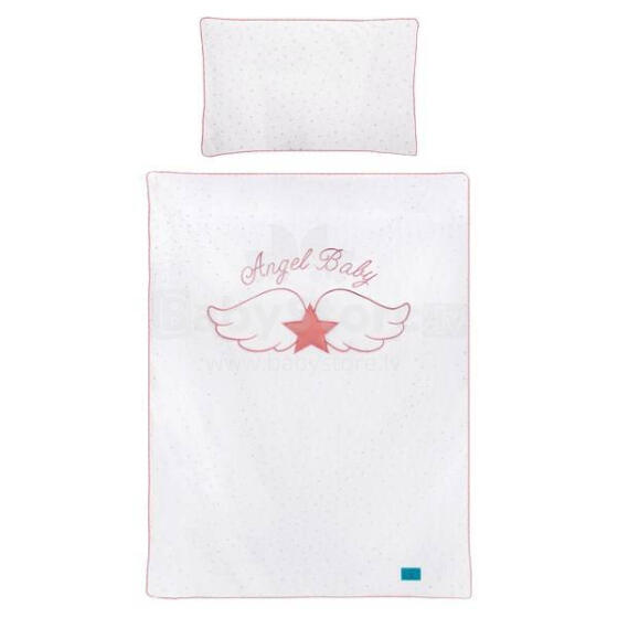 Cover set -  2 pcs - 135x100, 40x60 - SKRZYDEŁKA - P01-831 - PINK