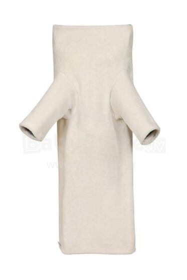 Blanket with sleeves - TB03963 - KANGOO MINI - size 70x90 - ECRU