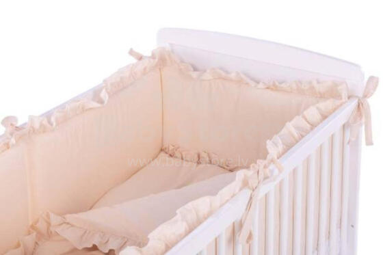 Bedding set - 5 parts - 120/90/360 - PURE - P02-0831 - CAPPUCINO