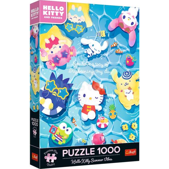 Puzle - 1000 Premium Plus - Hello Kitty Vasaras Atpūta Trefl 12067