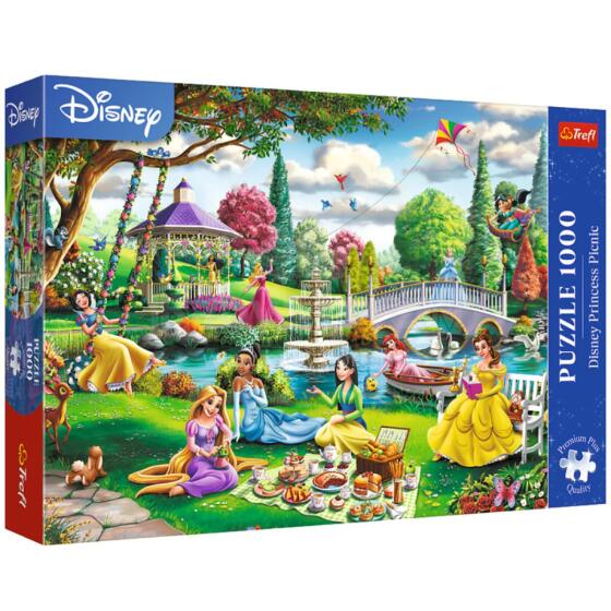Puzzle - 1000 – Disney - Princeses Pikniks – Trefl 10919