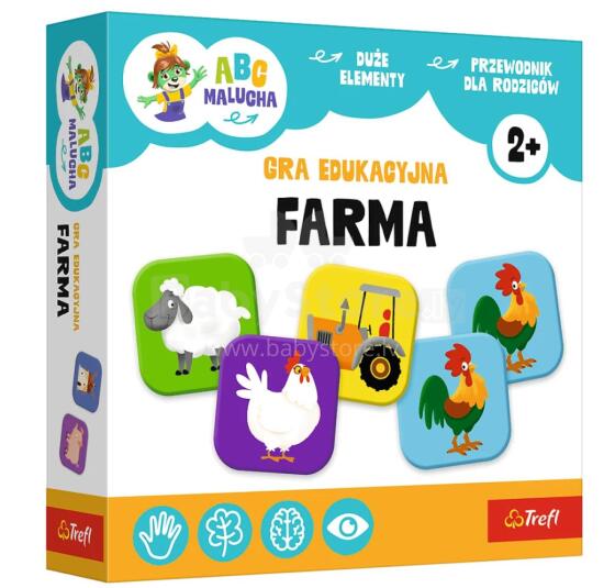 Учебная игра Ферма ABC для малышей Treflik-Семья Trefl 02909