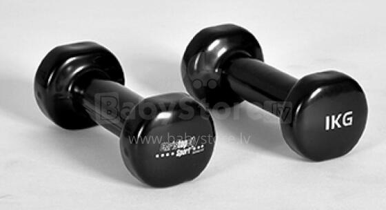 CHRISTOPEIT SPORT виниловые гантели – Beauty Bells 2x1кг (пара)
