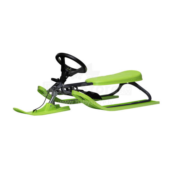 Steering Sled SNOWRACER ICONIC gray/green