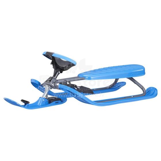 Steering Sled SNOWRACER CURVE Gray/Blue
