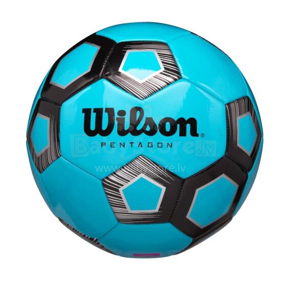 WILSON PENTAGON Royal black football