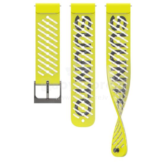 22 ATH5 SILICONE STRAP LEMON YELLOW S+M