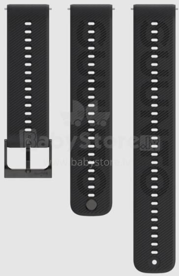 22 ATH6 SILICONE STRAP ALL BLACK S+M