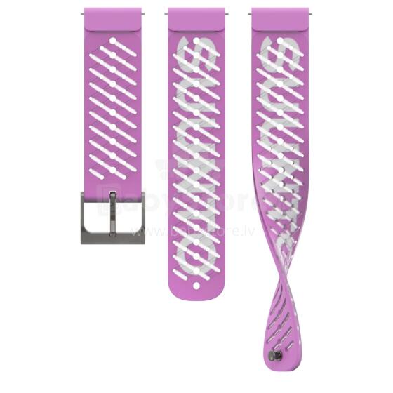 22 ATH5 SILICONE STRAP ORCHID PURPLE S+M