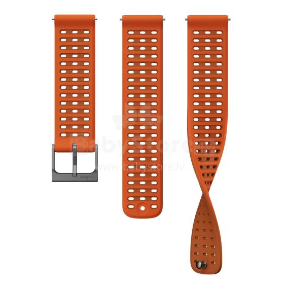 22 ATH9 SILICONE STRAP CANYON ORANGE S+M