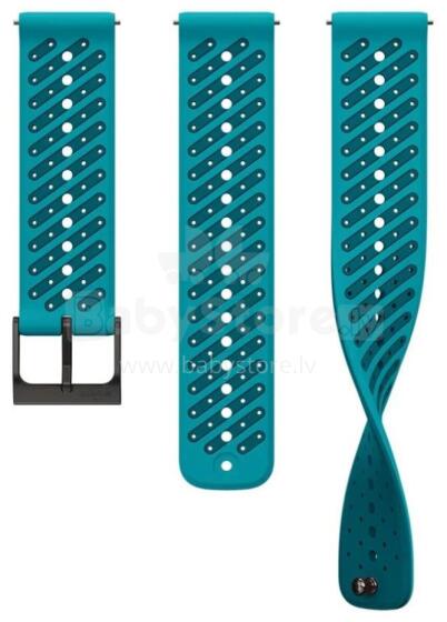 22 ATH8 SILICONE STRAP WAVE BLUE