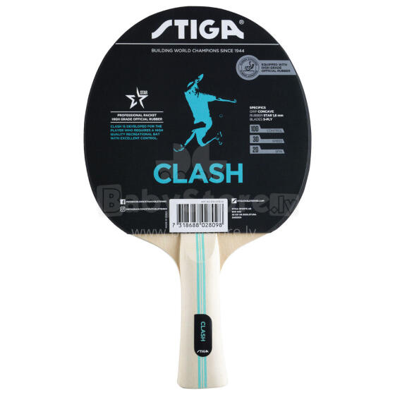 Hobby Clash (concave) table tennis racket