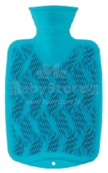 Fashy Hot Water Bottle with Wave Design 0.8 L
