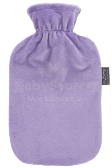 Hot Water Bottle with Soft Washable Velvet Cover 2 L