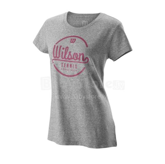 W LINEAGE TECH TEE HEATHER GREY